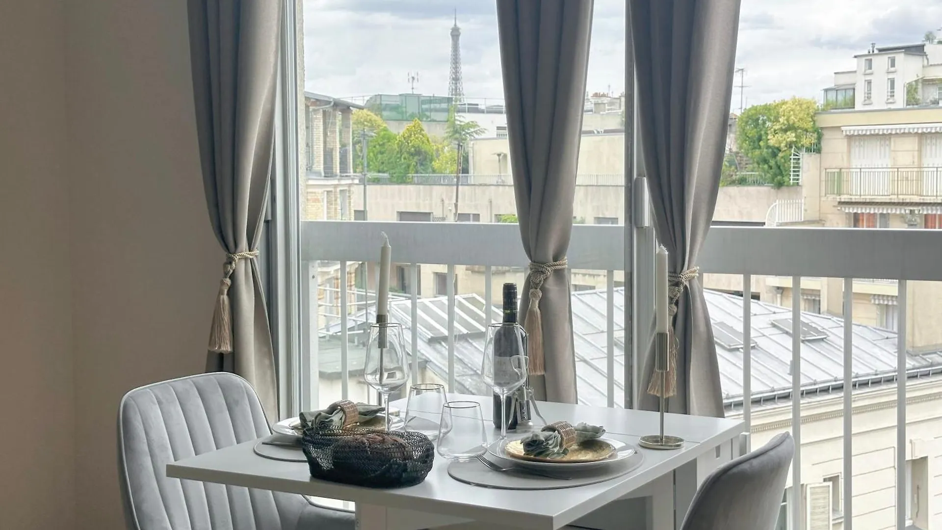 Apartamento Brand-new With Eiffel Tower View *